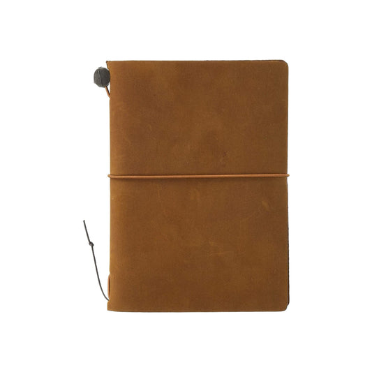 Traveler's Leather Notebook - Passport Size - Camel