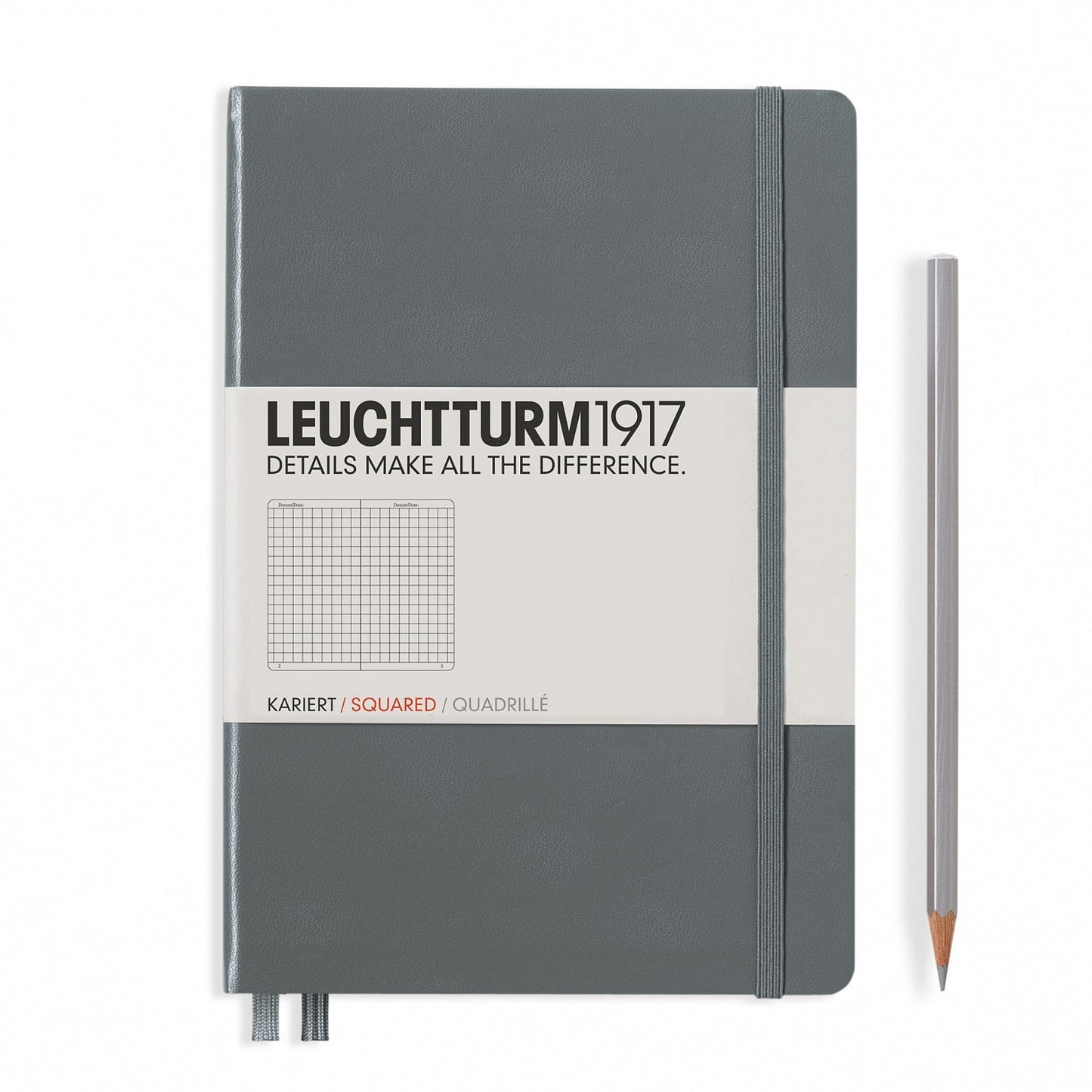 Leuchtturm A5 Hardcover Notebook - Squared