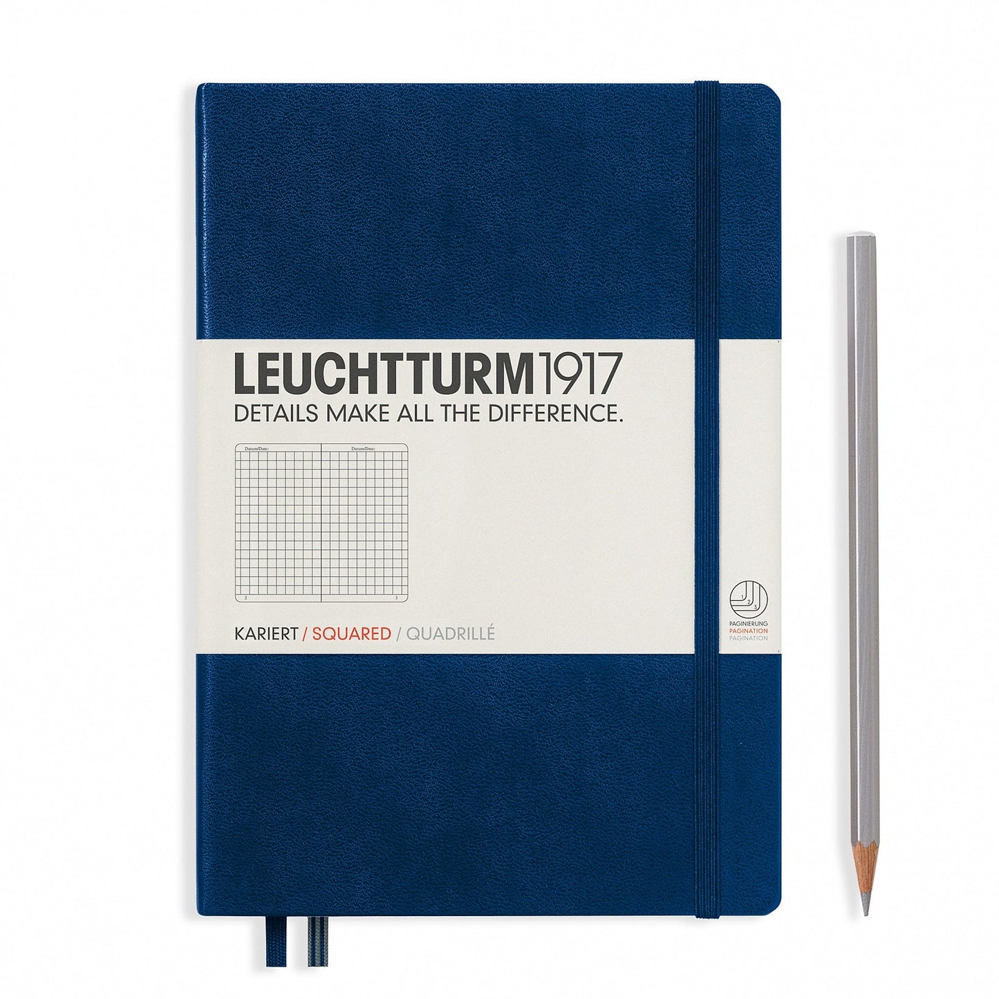Leuchtturm A5 Hardcover Notebook - Squared